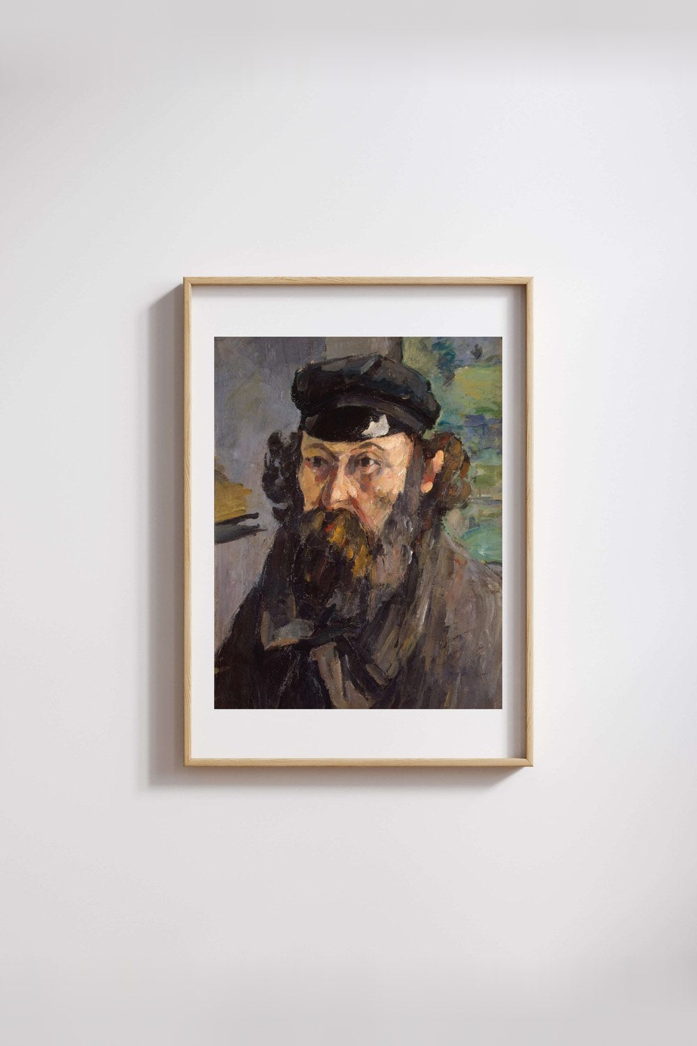 Paul Cézanne - Kasketli Otoportre - 3