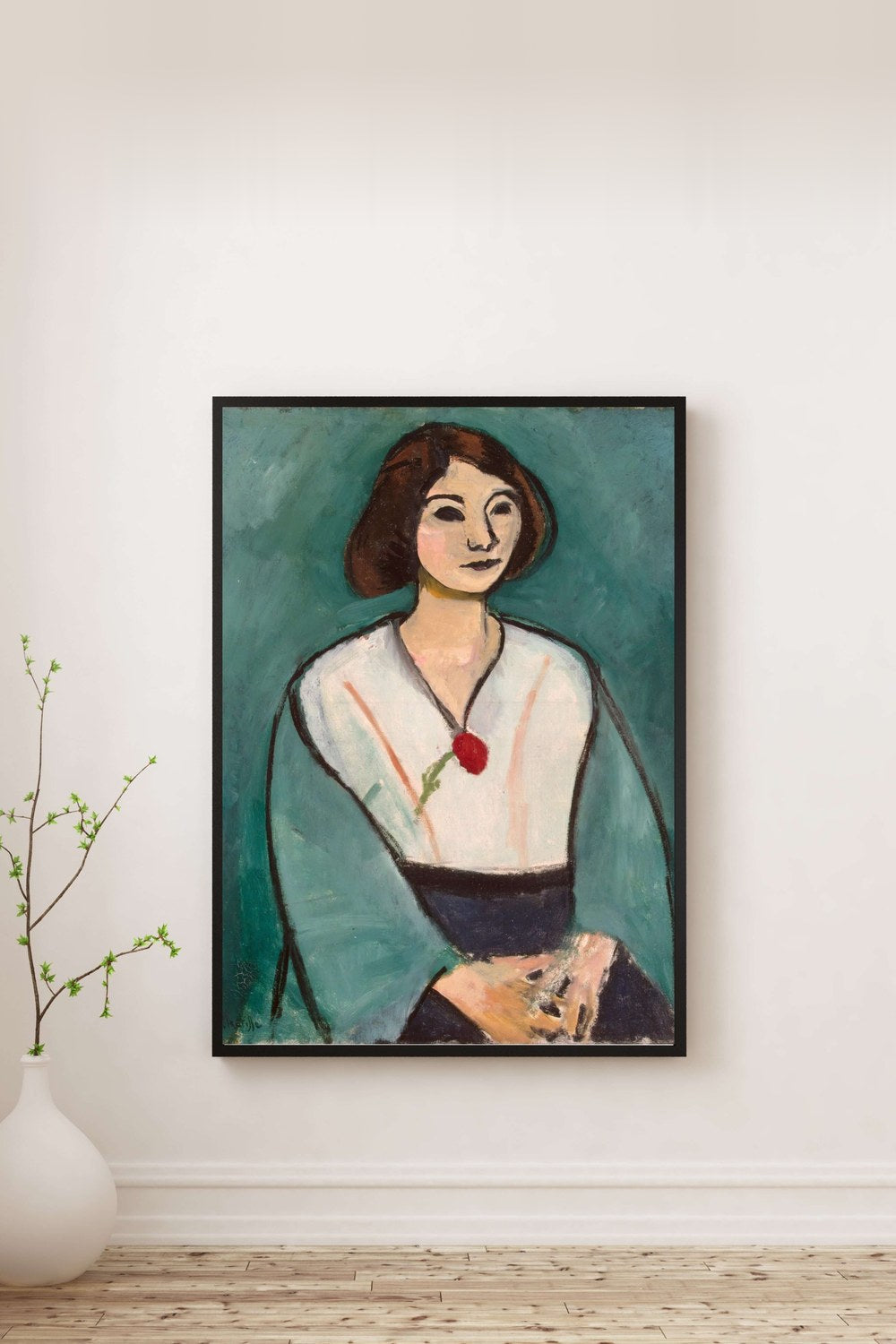 Henri Matisse - Yeşil Giysili Kadın - 0