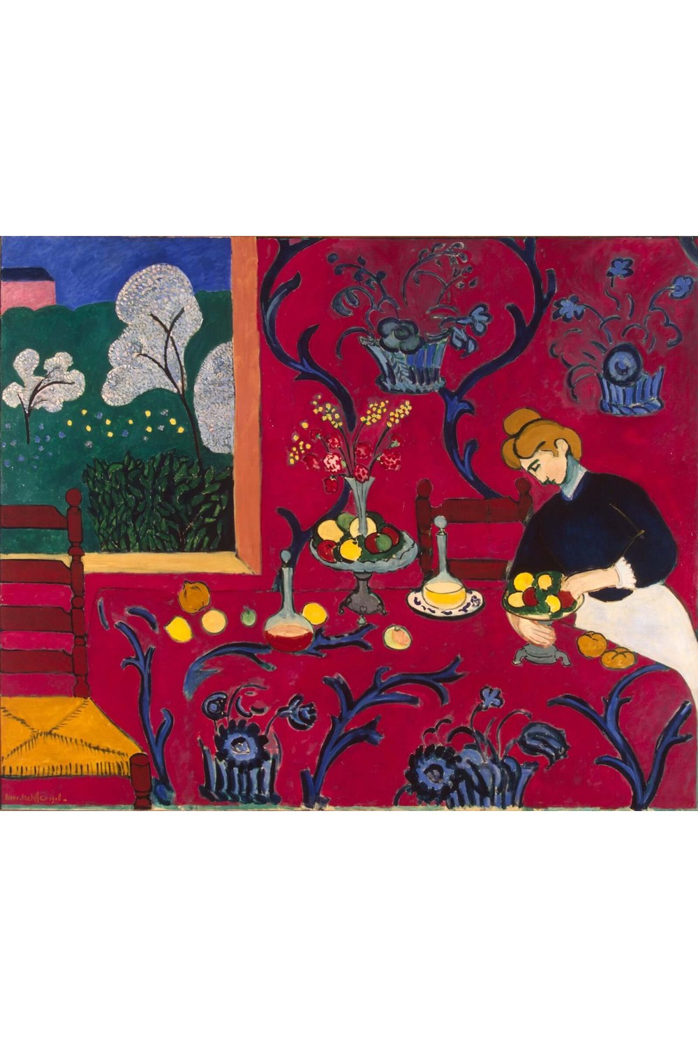 Henri Matisse - Kırmızı Oda - 1