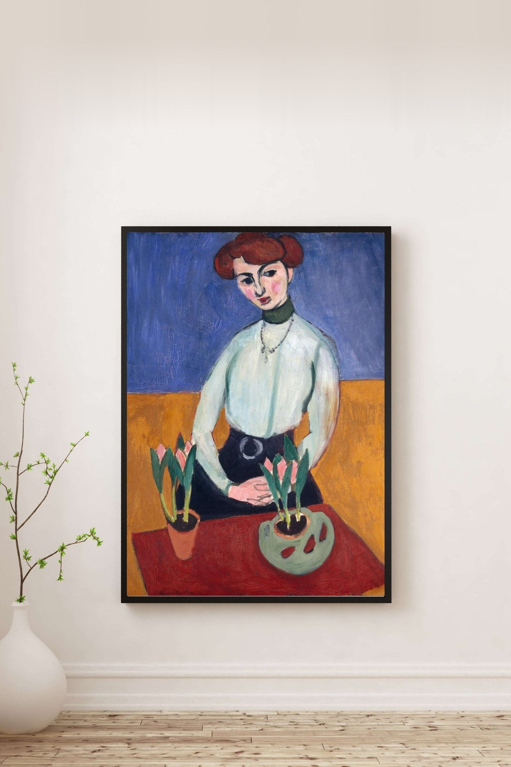 Henri Matisse - Laleli Kız - 0