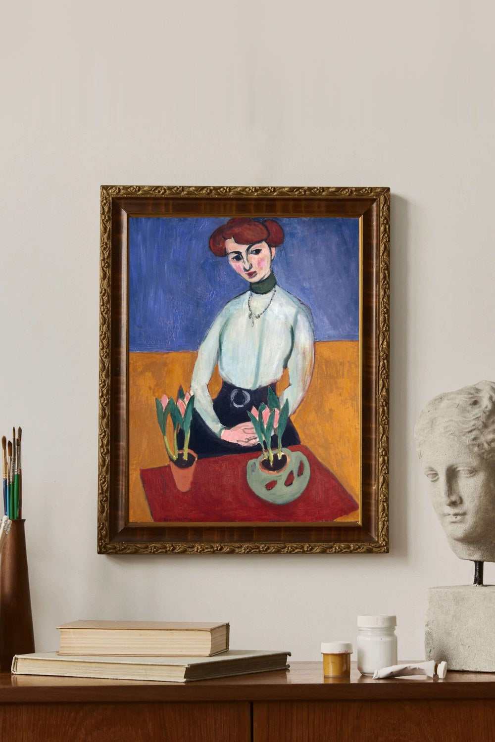 Henri Matisse - Laleli Kız - 2