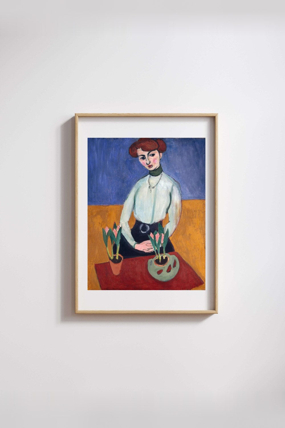 Henri Matisse - Laleli Kız - 3