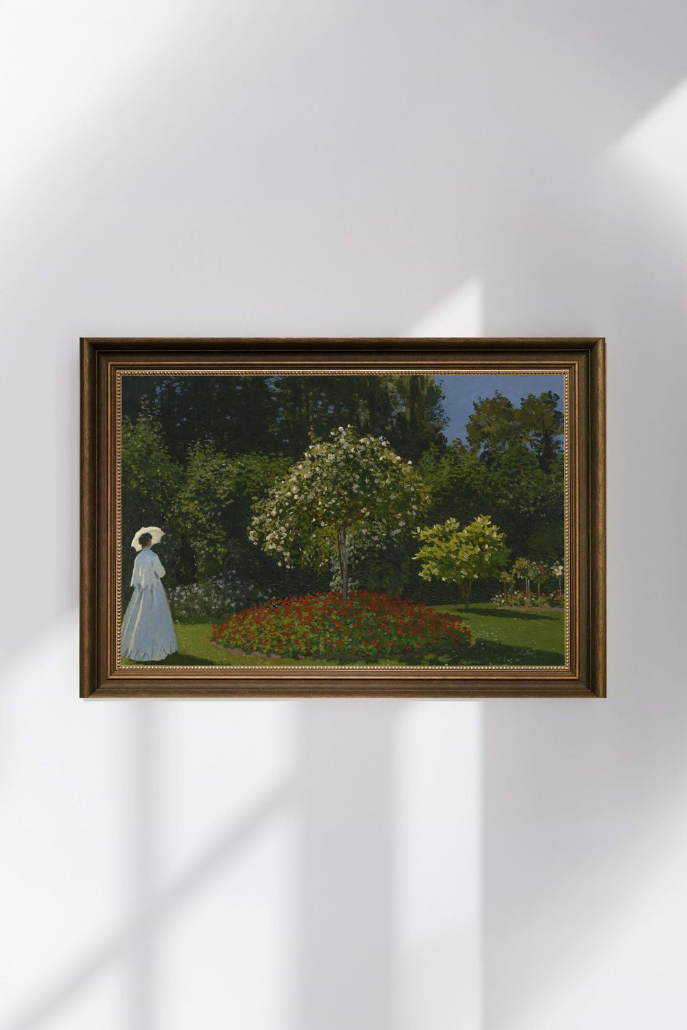 Claude Monet - Bahçedeki Kadın Sainte-Adresse - 0