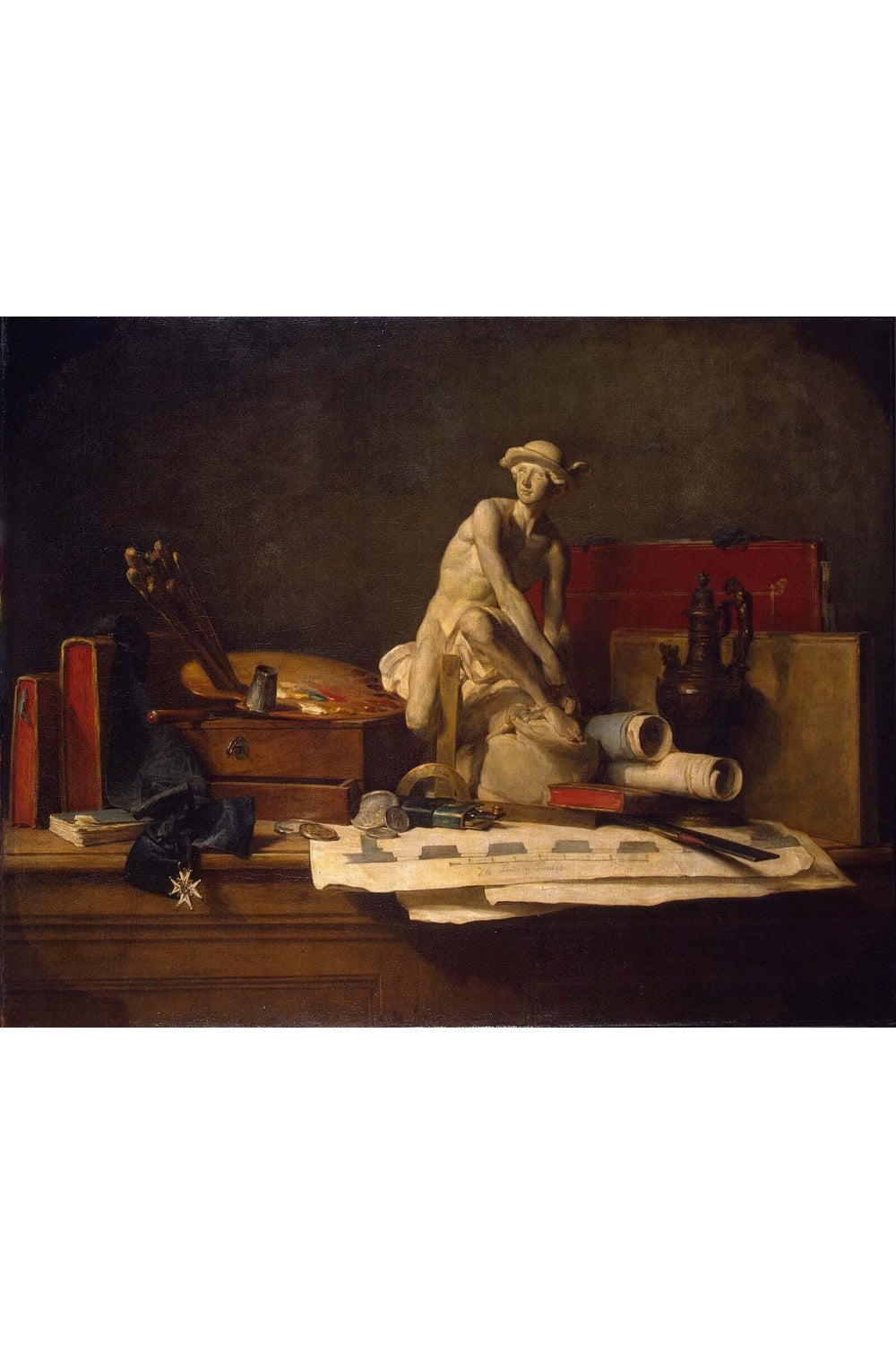 Jean Baptiste Siméon Chardin - Sanatın Ögeleriyle Natürmort - 1