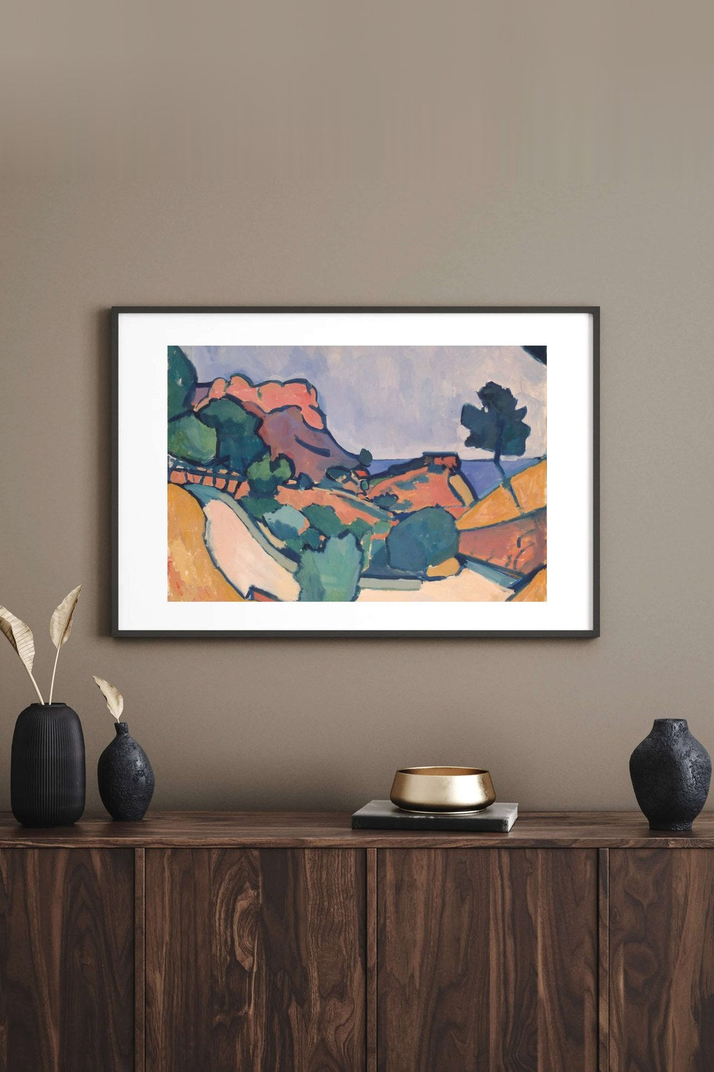André Derain - Dağlarda Yol - 3