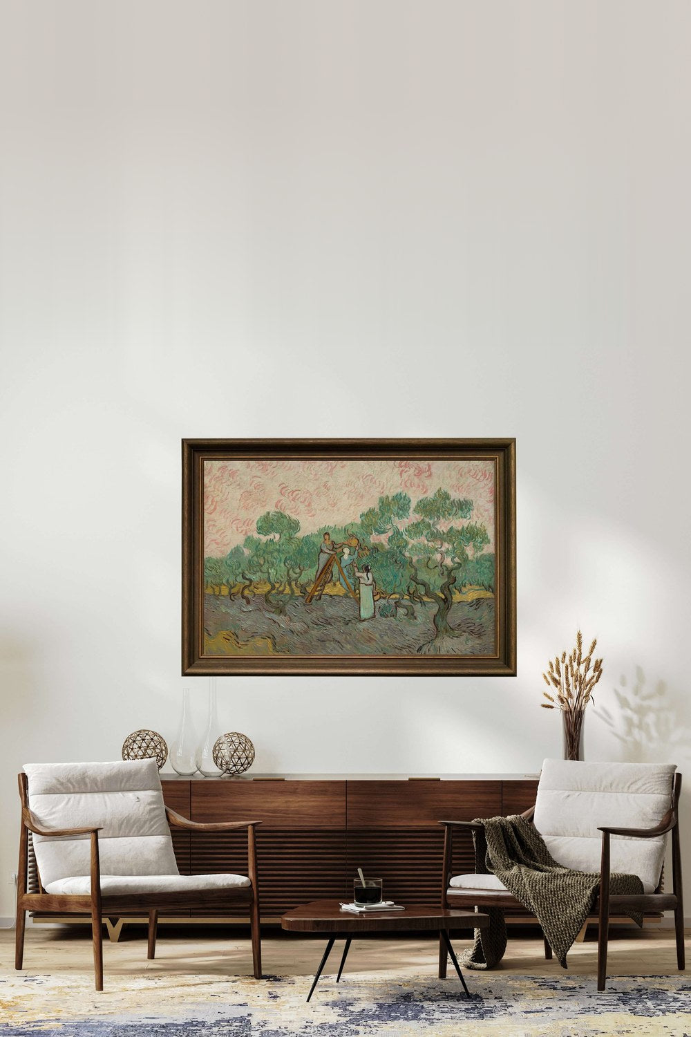 Vincent Van Gogh - Zeytin Toplayan Kadınlar - 2