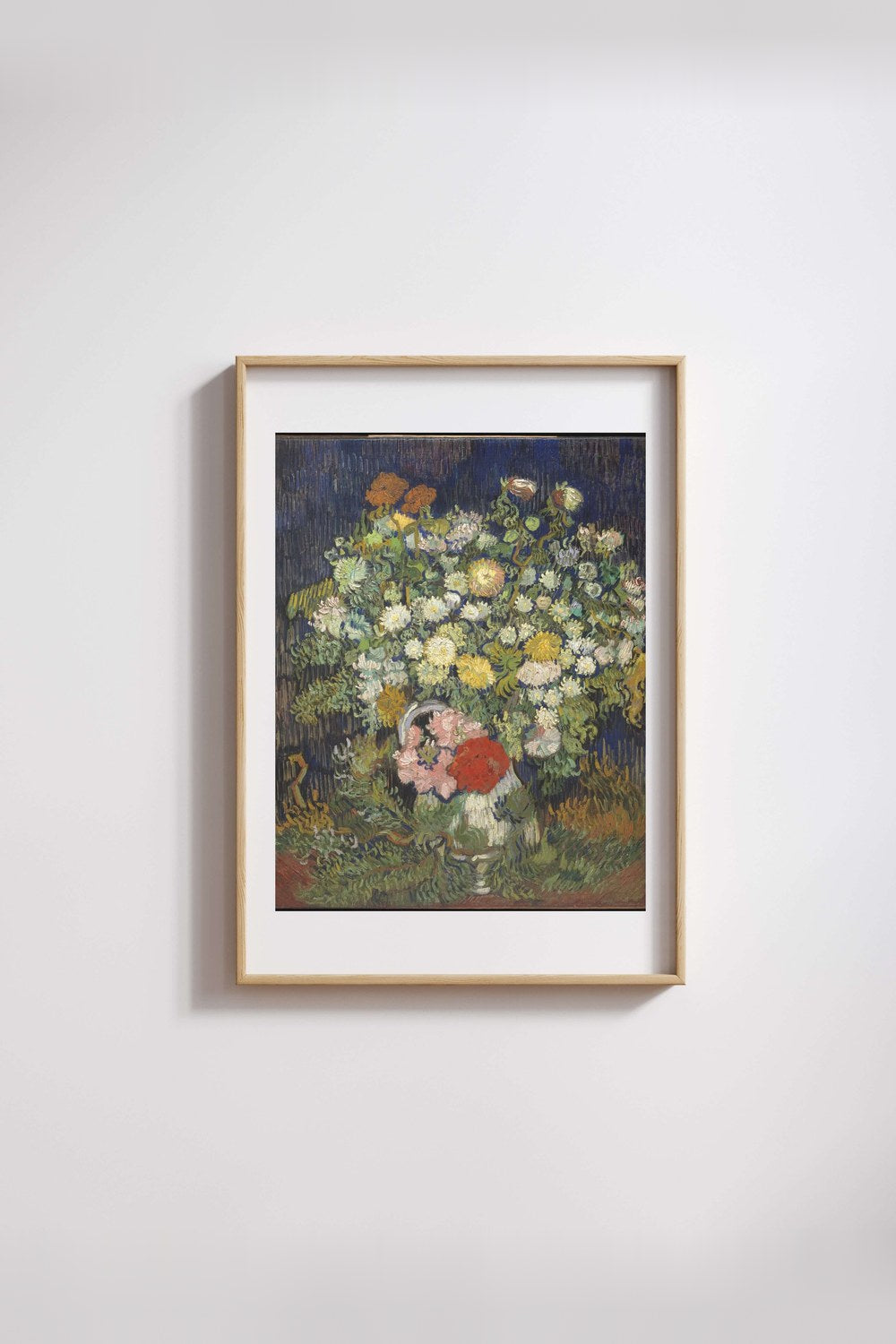Vincent Van Gogh - Vazodaki Çiçek Demeti - 3
