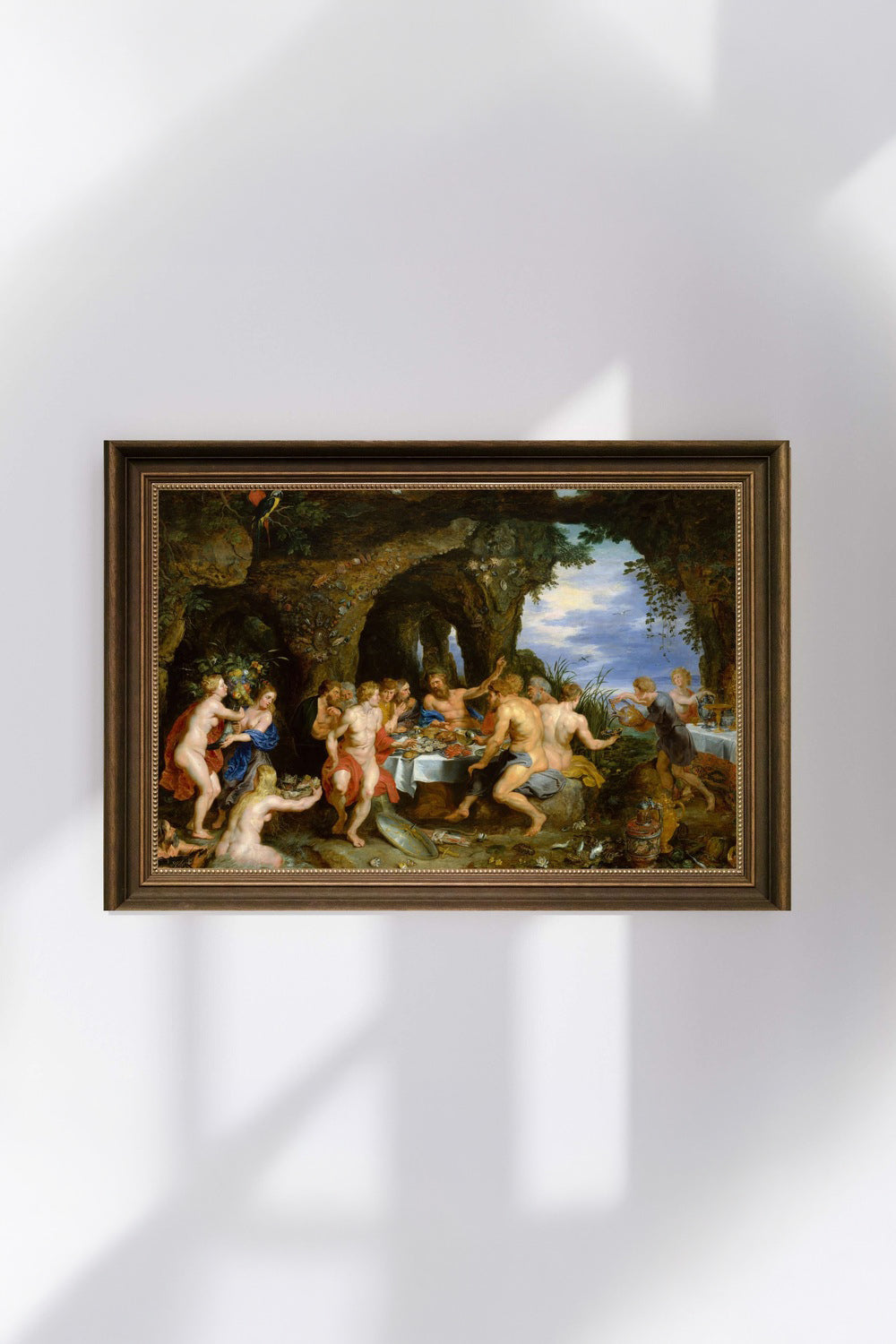 Peter Paul Rubens - Jan Brueghel The Elder - Acheloüs'ün Şöleni - 0