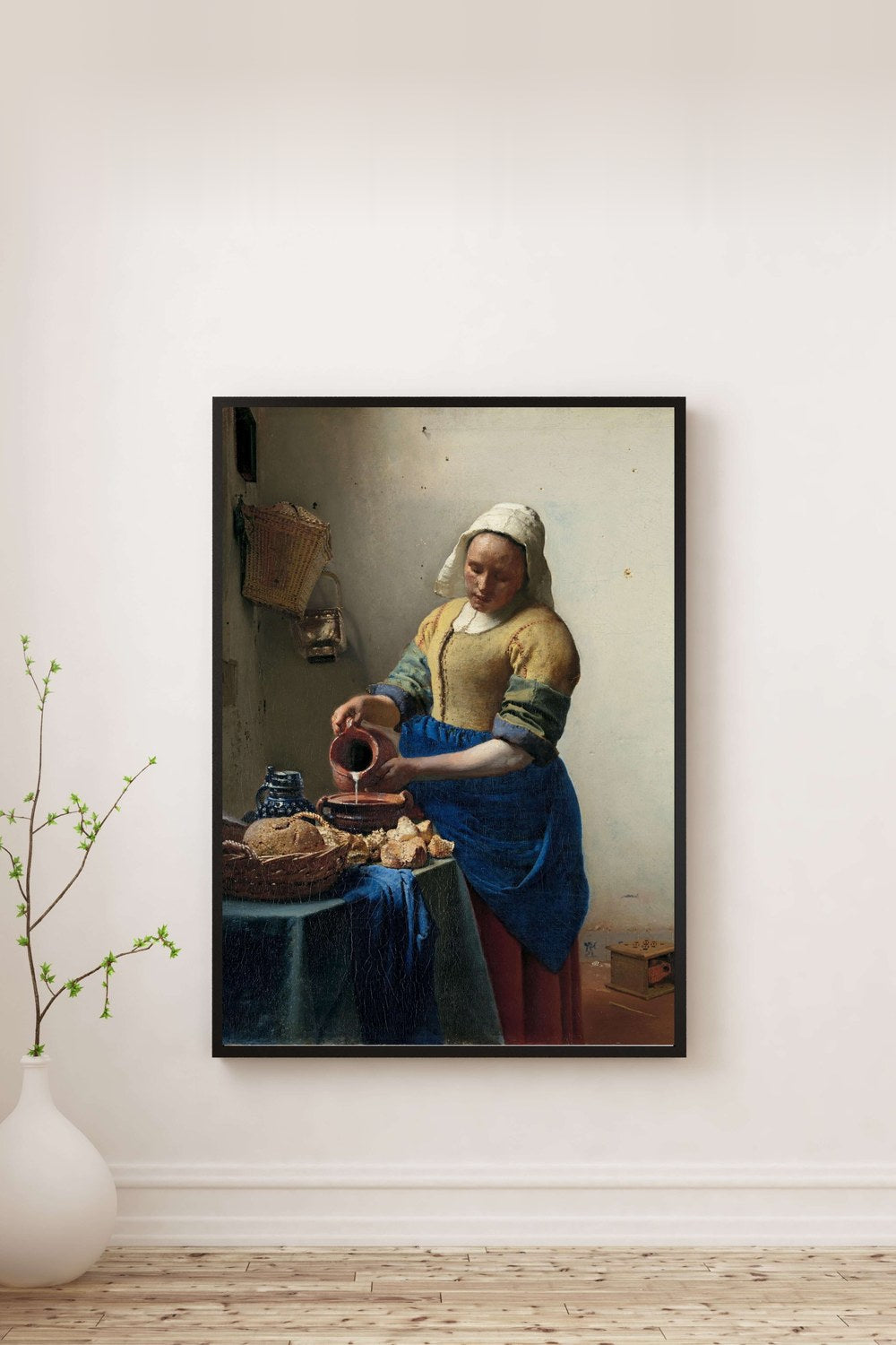Johannes Vermeer - Sütçü Kız - 0