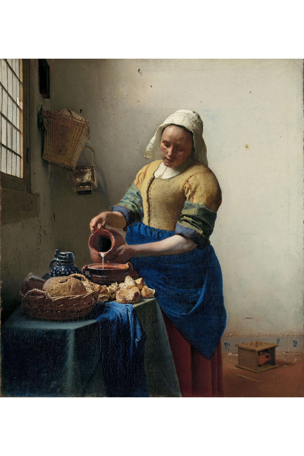 Johannes Vermeer - Sütçü Kız - 1