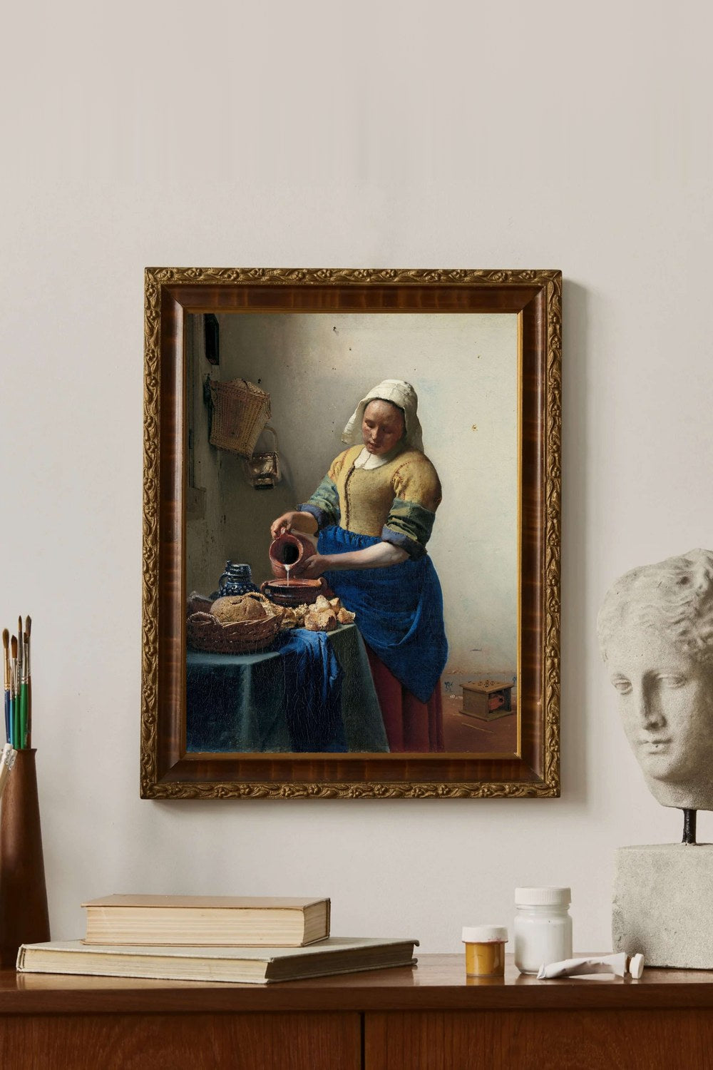 Johannes Vermeer - Sütçü Kız - 2