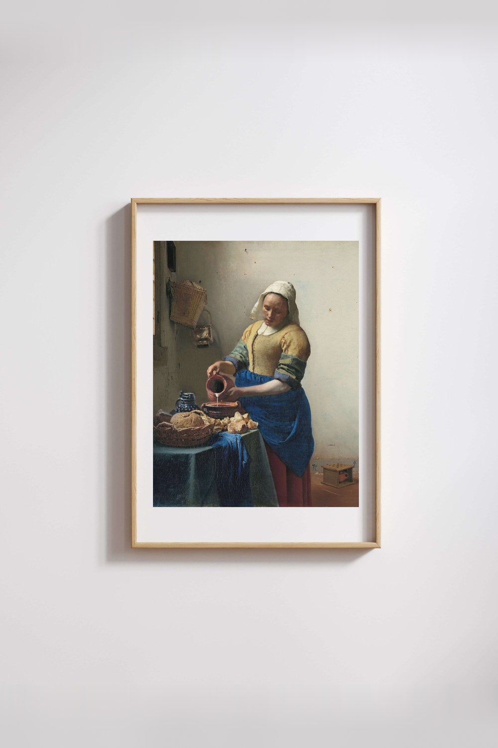 Johannes Vermeer - Sütçü Kız - 3
