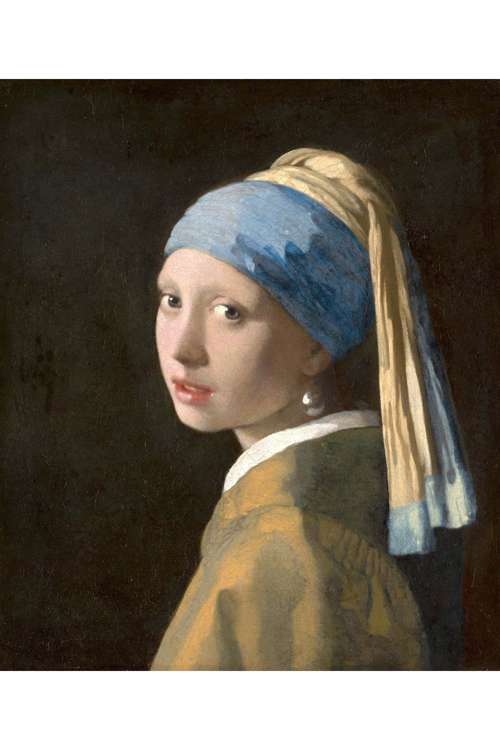 Johannes Vermeer - İnci Küpeli Kız - 1