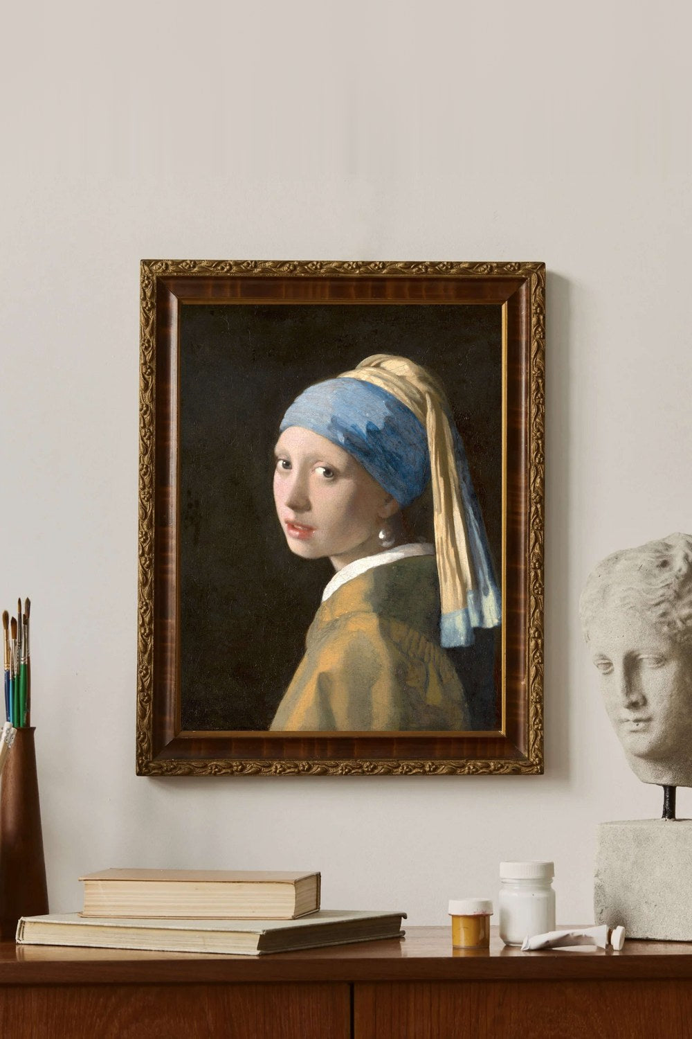 Johannes Vermeer - İnci Küpeli Kız - 2
