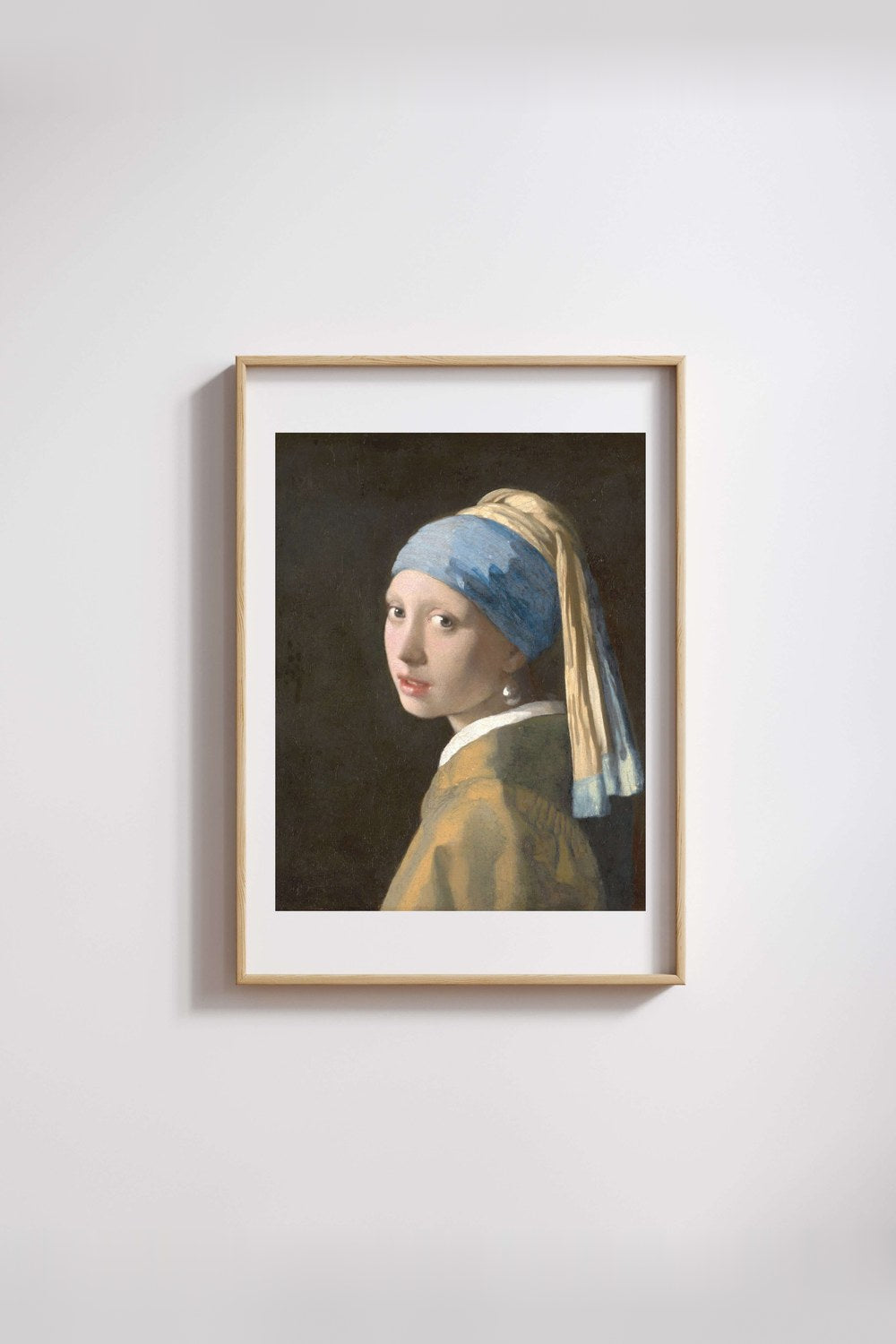 Johannes Vermeer - İnci Küpeli Kız - 3
