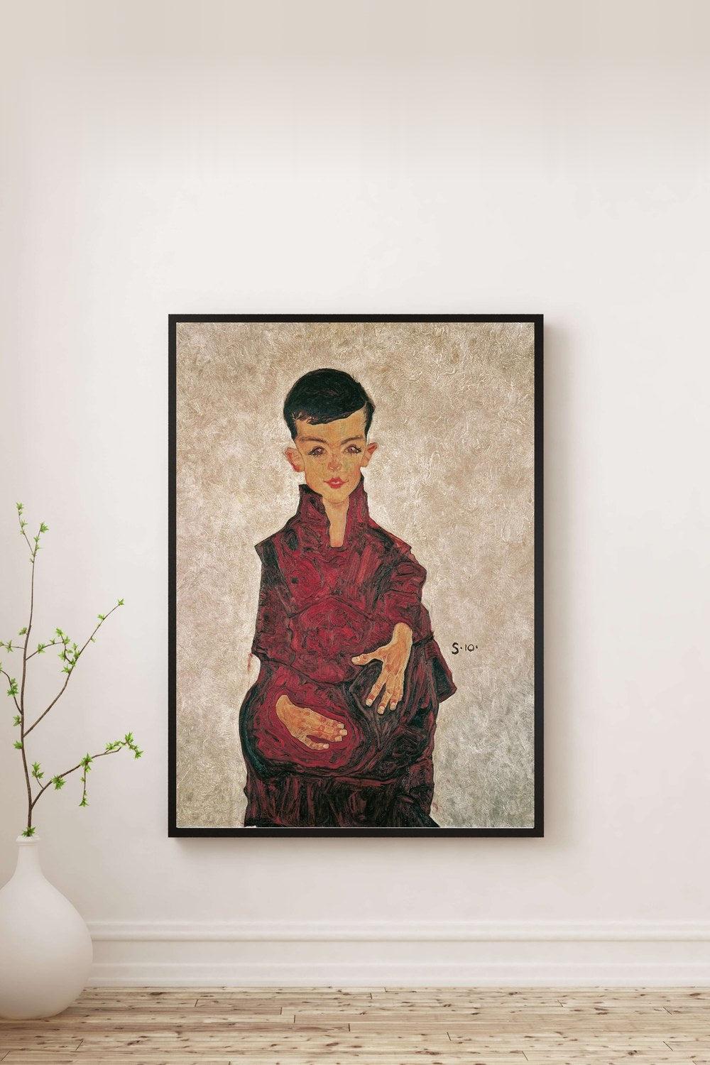 Egon Schiele - Reinerbub Herbert Reiner’In Portresi - 0