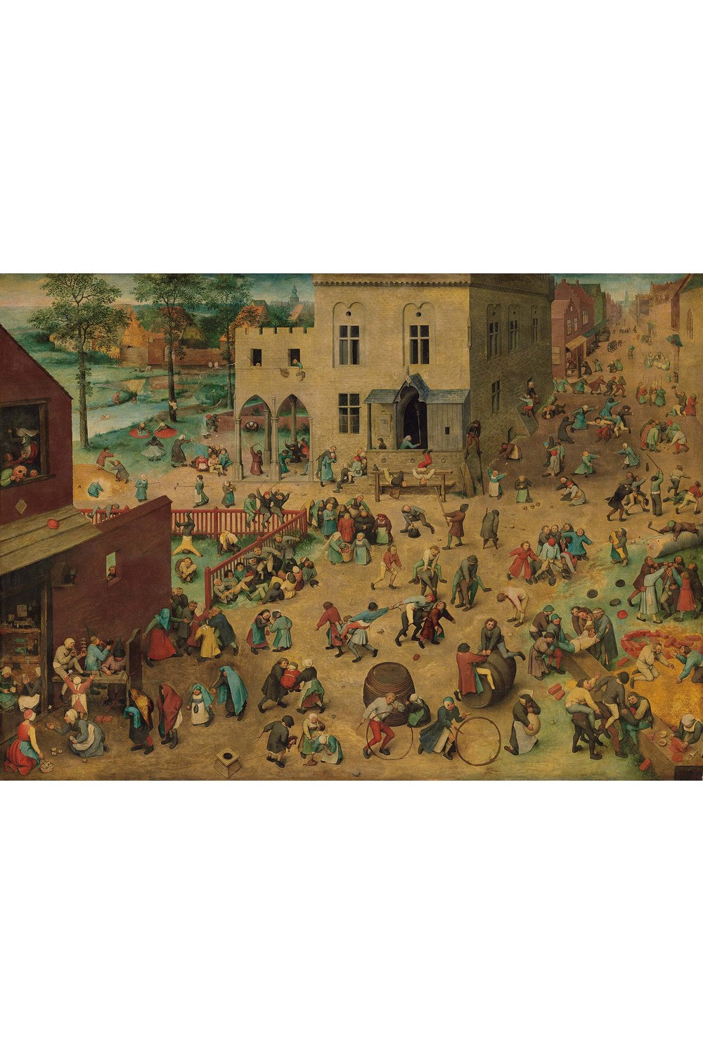Pieter Bruegel D. Ä. - Çocuk Oyunları (Children's Games) - 1