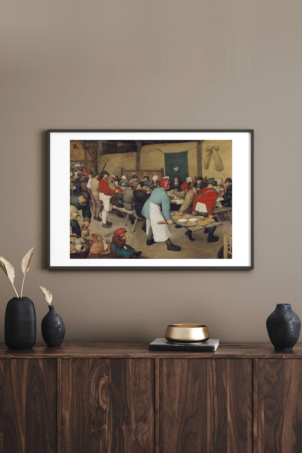 Pieter Bruegel D. Ä. - Köylü Düğünü (Peasant Wedding) - 3