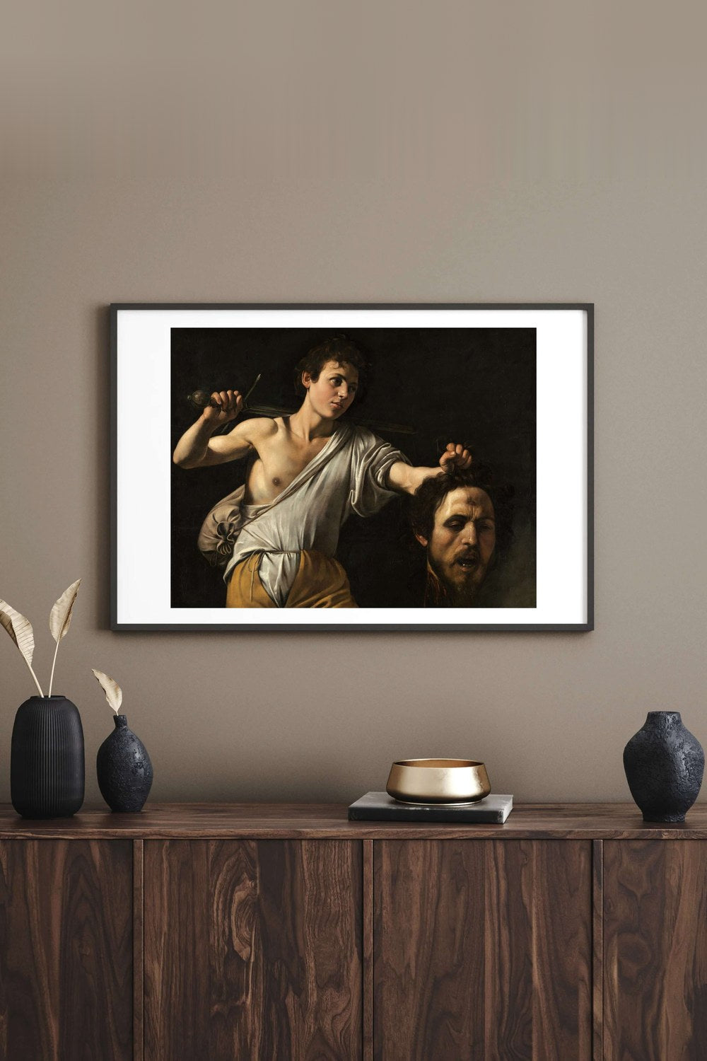Michelangelo Merisi Caravaggio - Golyat'ın Kafasıyla Davut - 3