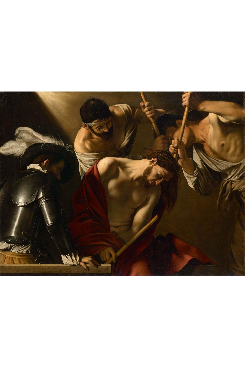 Michelangelo Merisi Caravaggio – Dikenli Taç Giydirilmesi - 1