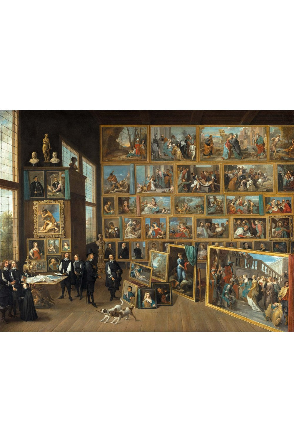 David Teniers The Younger - Arşidük Leopold Wilhelm Brüksel'deki Galerisinde - 1
