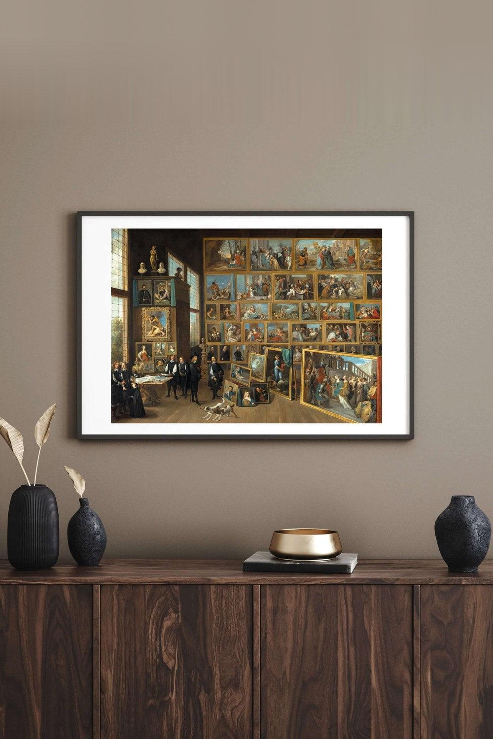 David Teniers The Younger - Arşidük Leopold Wilhelm Brüksel'deki Galerisinde - 3