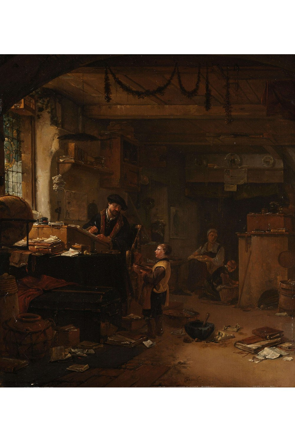 Thomas Wijck - Simyacı - 1