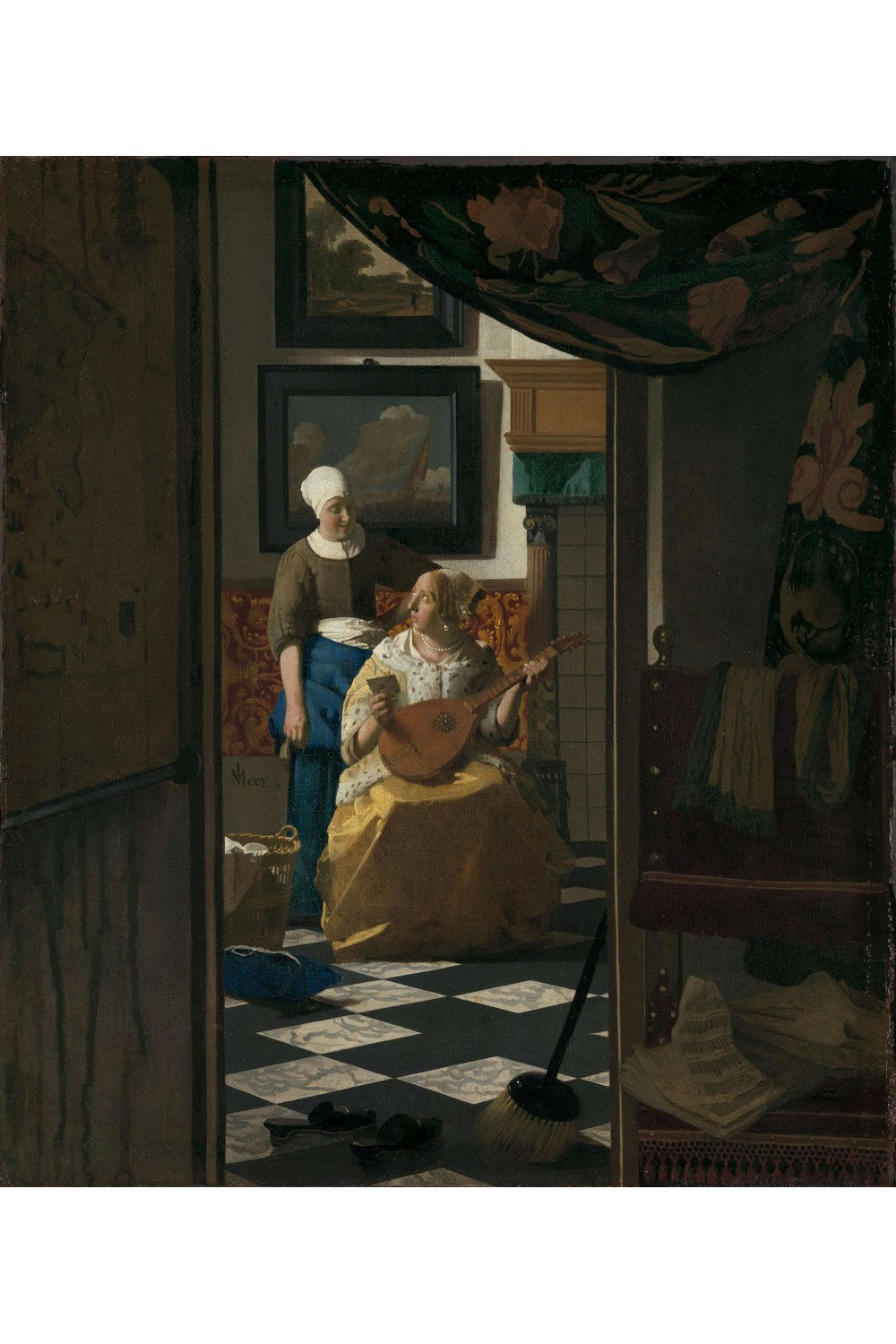 Johannes Vermeer - Aşk Mektubu - 1