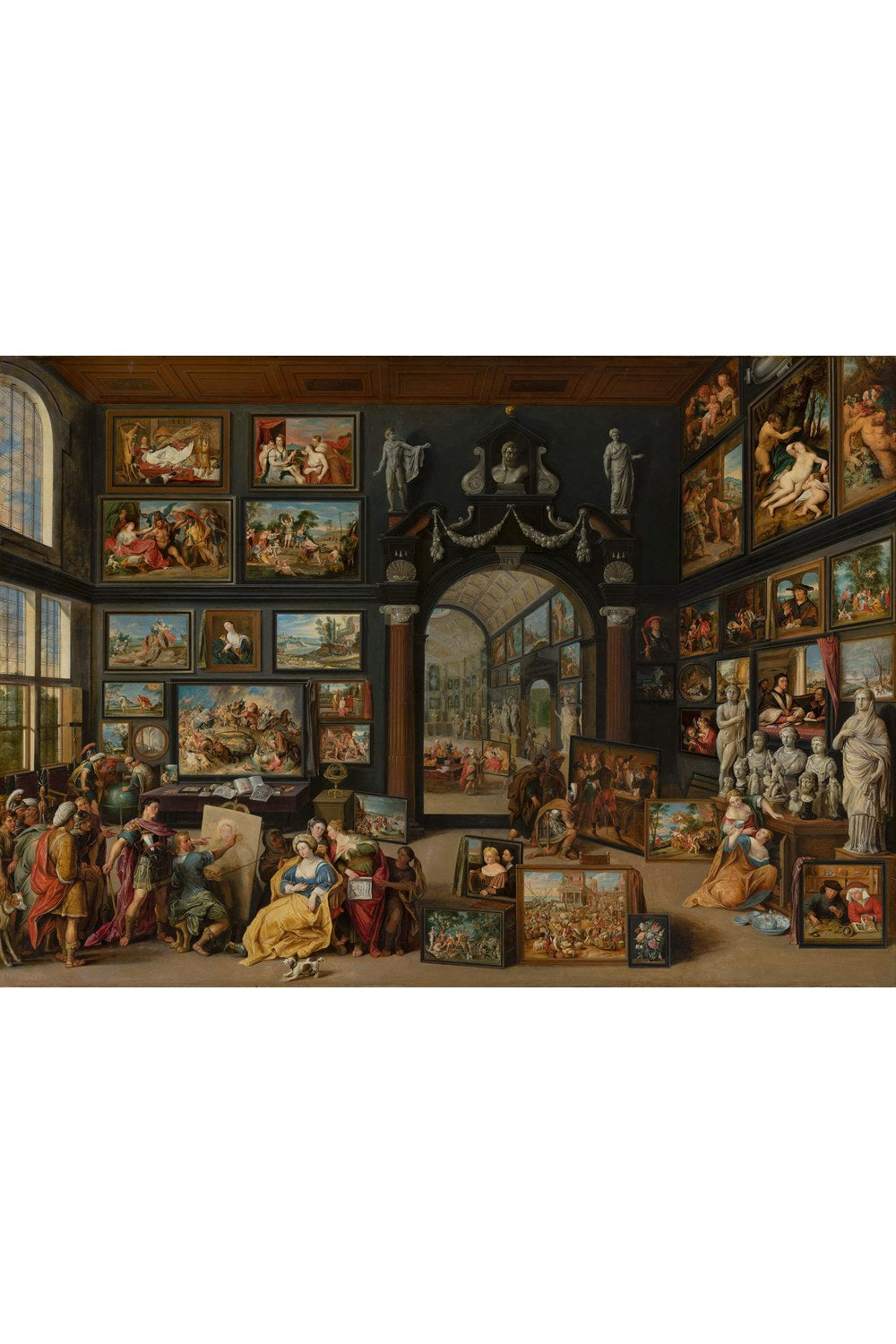 Willem Van Haecht - Apelles, Campaspe'yi Resmediyor - 1