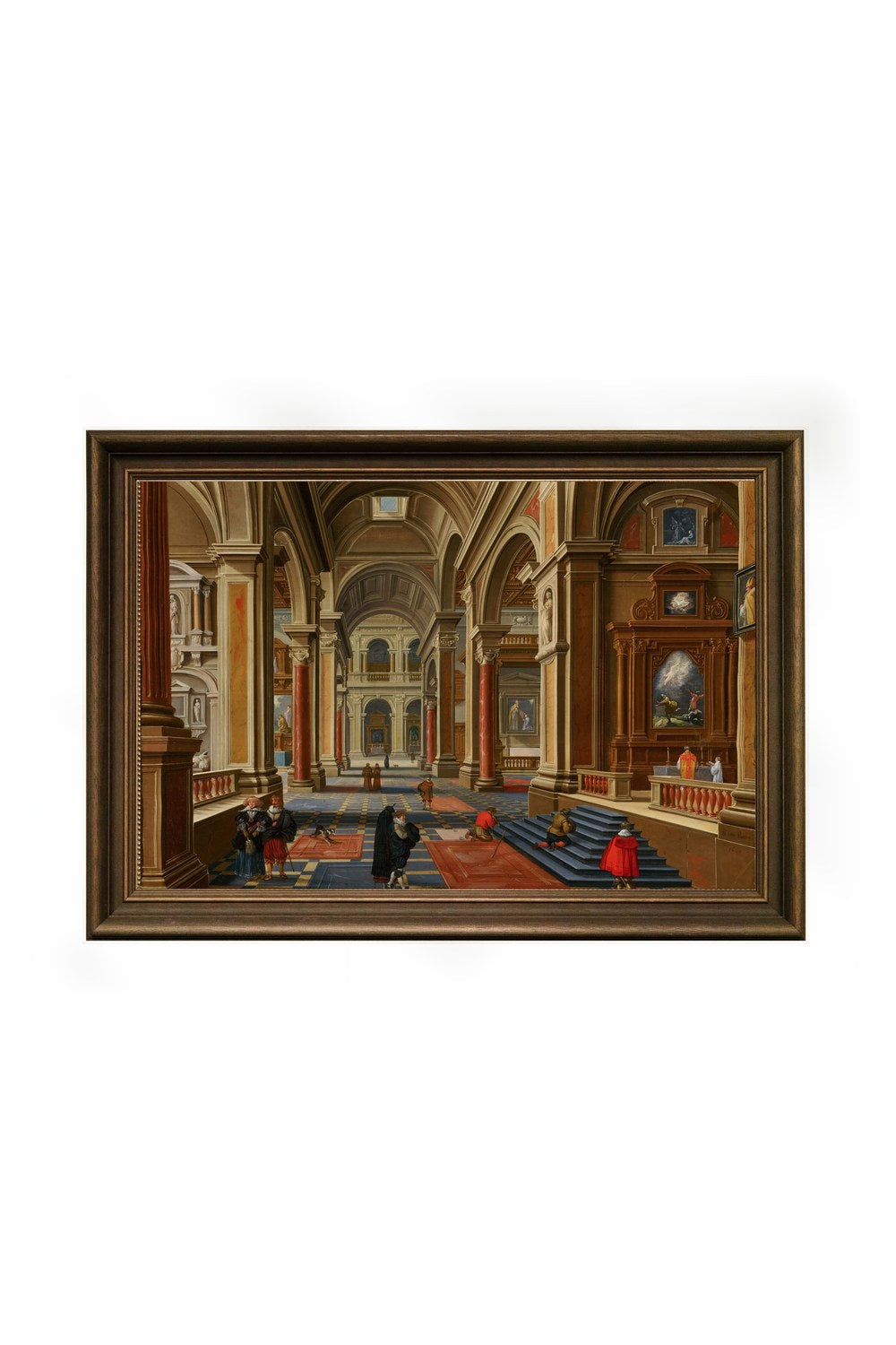 Bartholomeus Van Bassen - Bir Katolik Kilisesinin İçi - 0