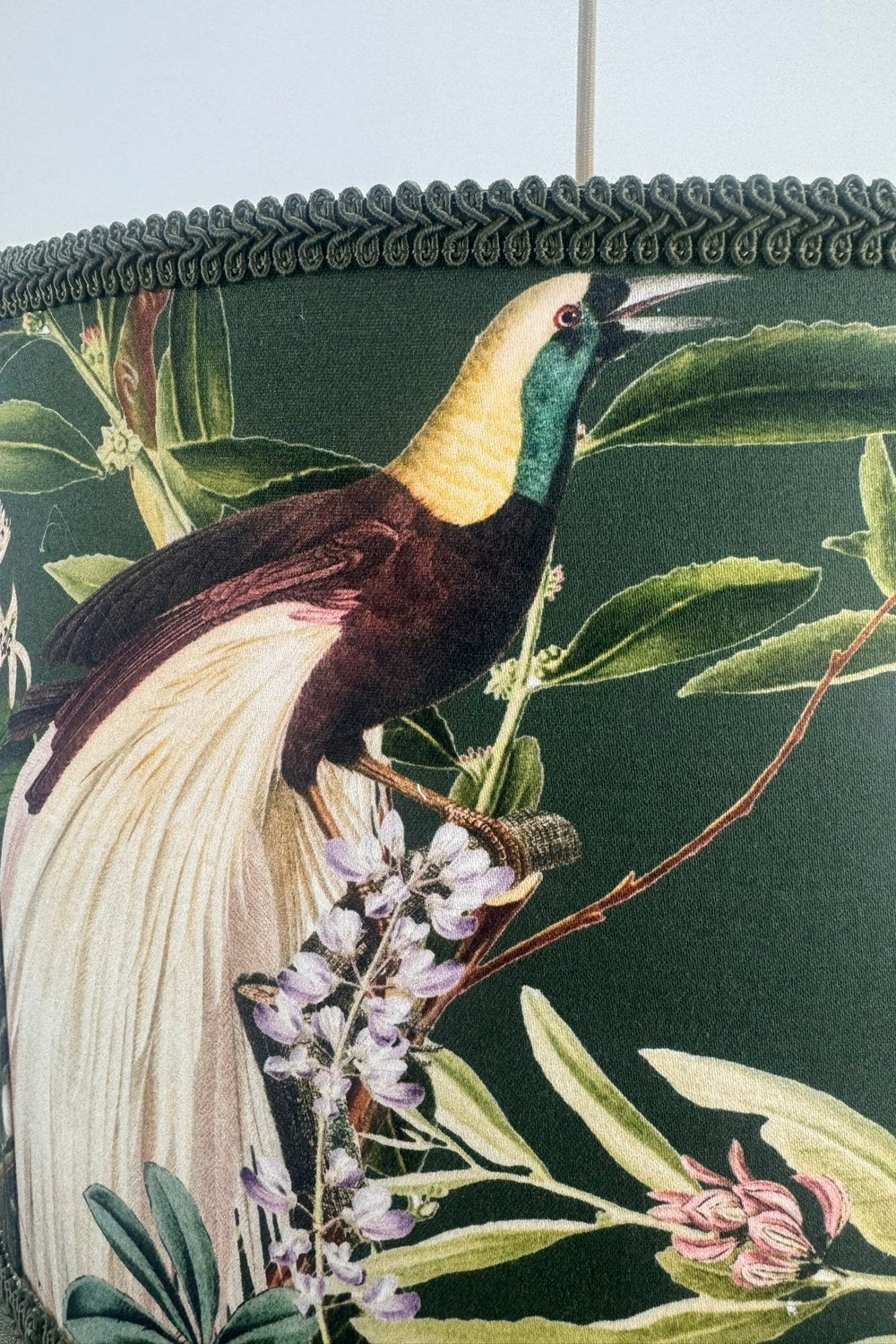 Peacock Kumaş Püsküllü Avize 02 - 2