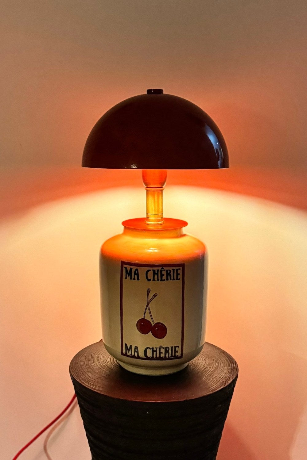 Ma Cherie El Yapımı Seramik Abajur - 4