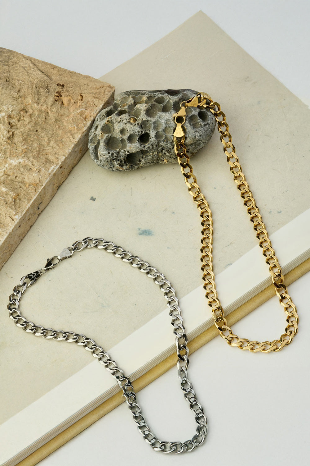 Gurmet Zincir Kolye, Gold - 2