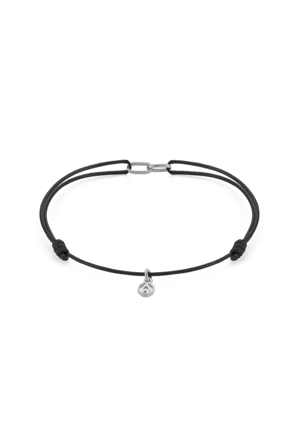 Rivet Zincir Detaylı Bileklik, Gümüş - 1