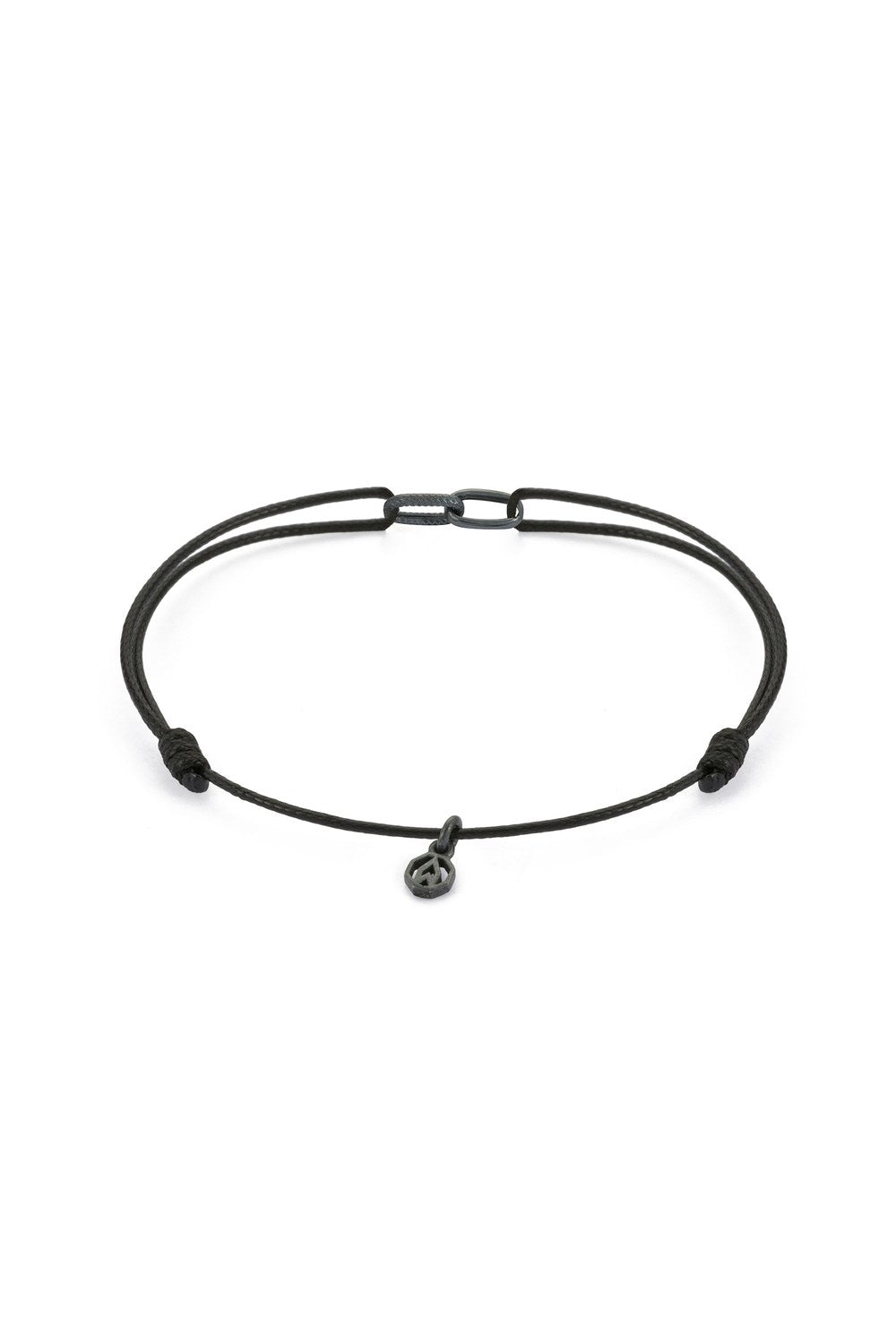 Rivet Zincir Detaylı Bileklik, Oksitli - 1