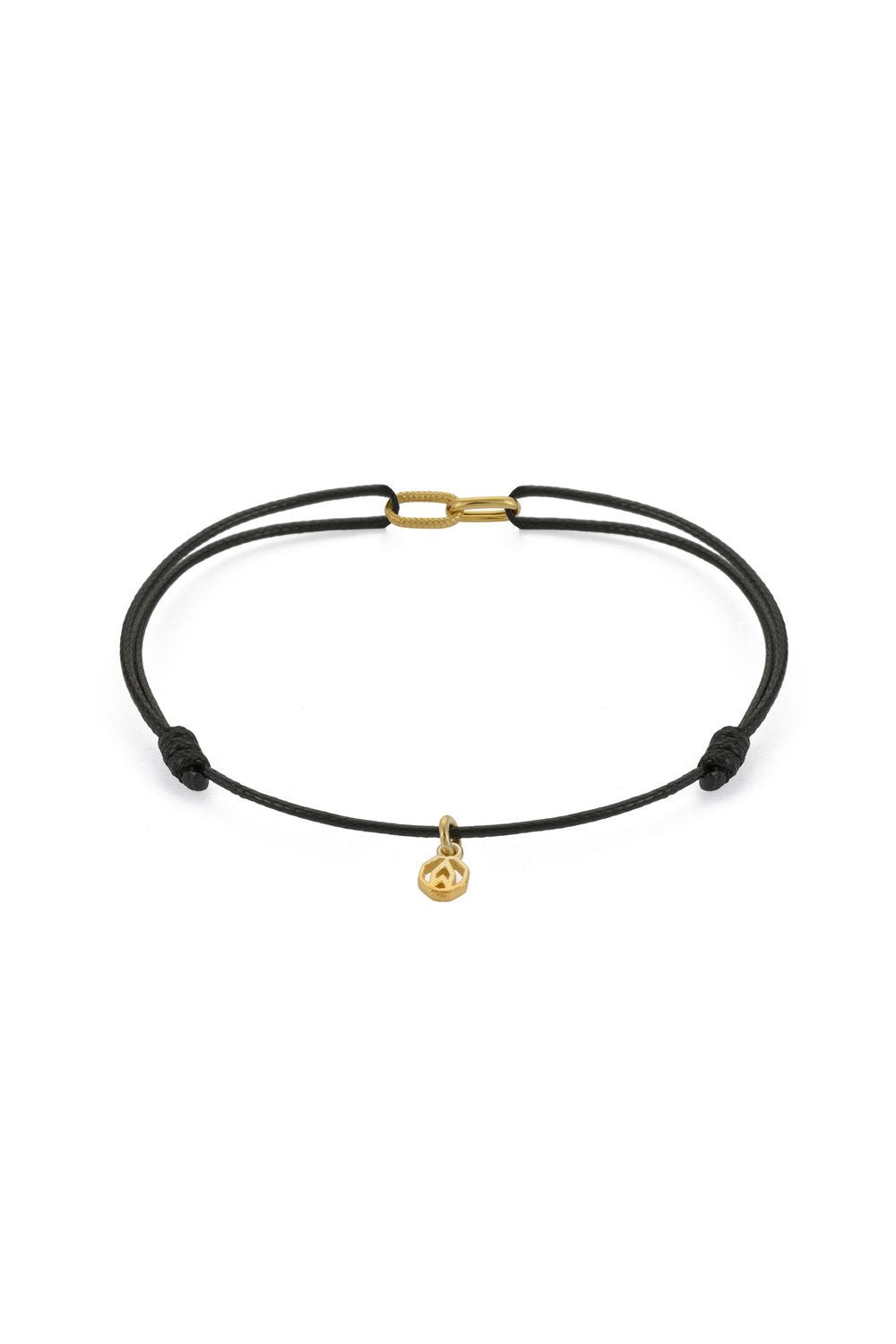 Rivet Zincir Detaylı Bileklik, Gold - 1