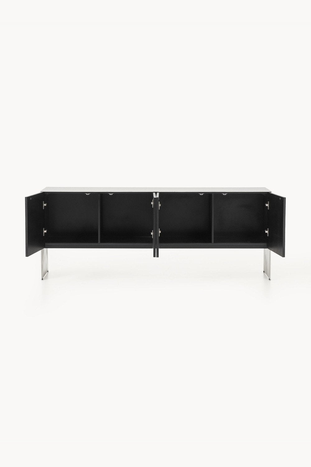 Ako Ahşap Konsol 180 Cm - Fırçalanmış Metal Ve Desenli Kaplama - 3
