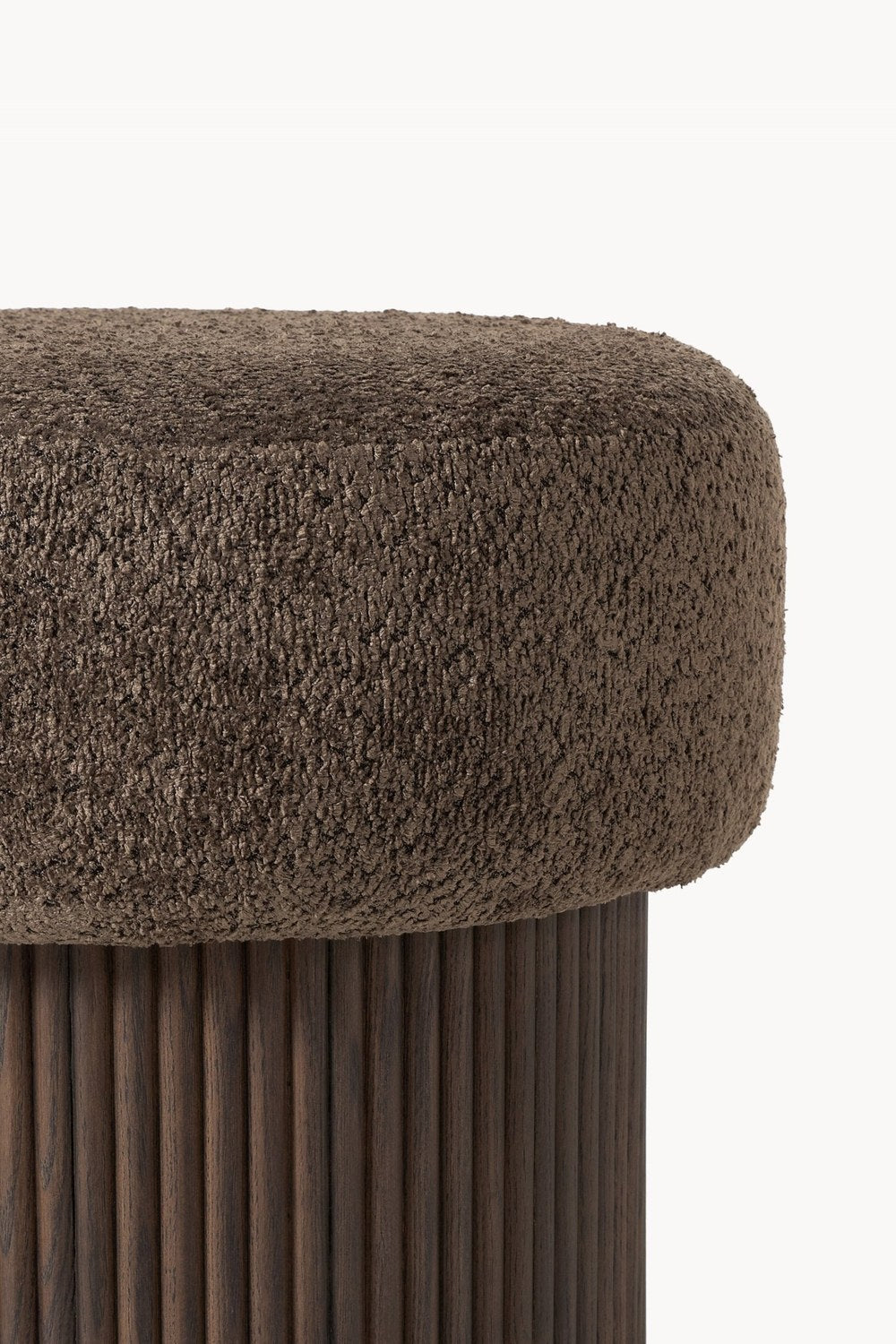 Nala Modern Saklama Alanlı Yuvarlak Puf 50 Cm - 4