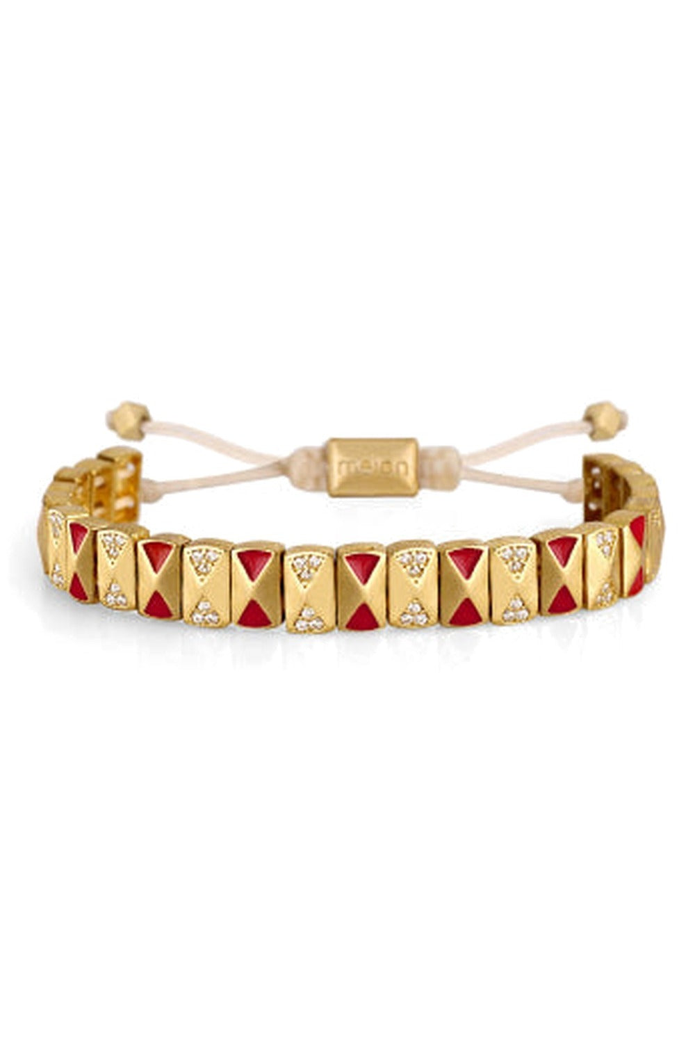 Latte Gold Red Stone Bileklik - 0