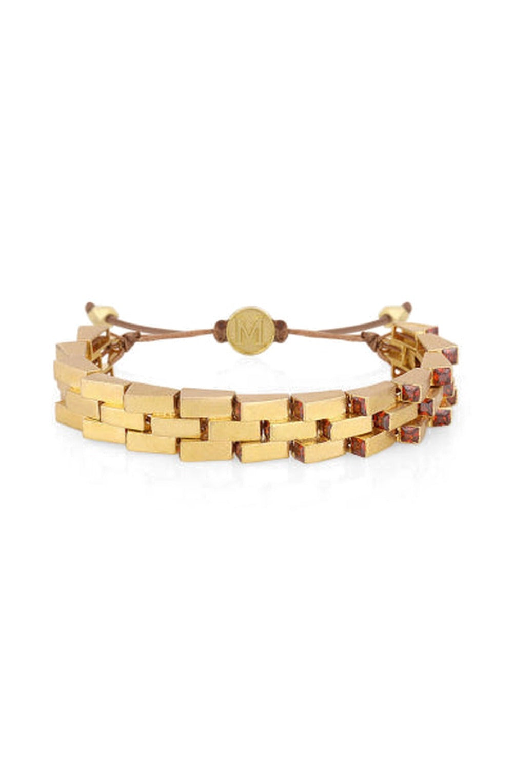 Gold Red Baget Bileklik - 0