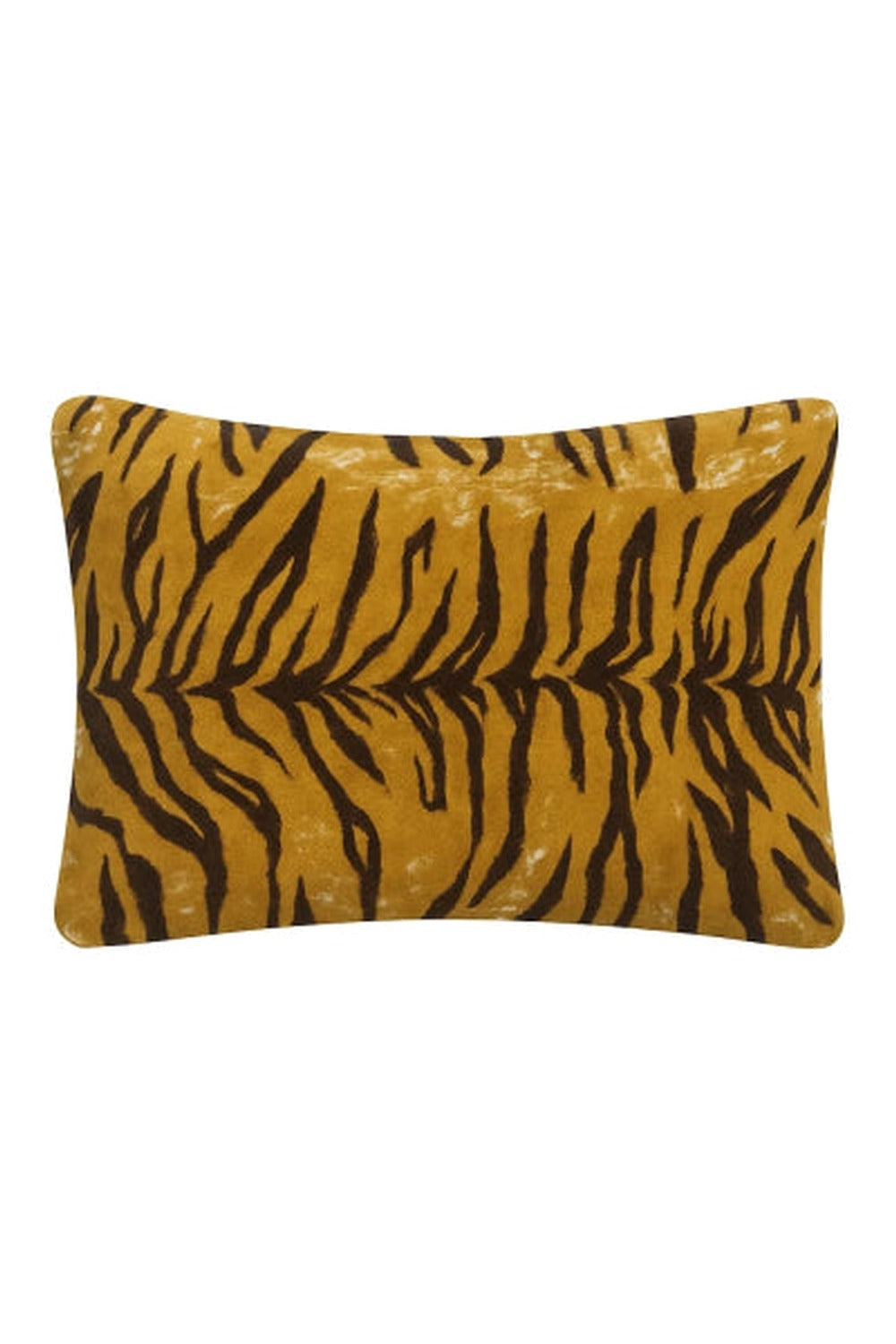 Leopar Desenli Kadife Mini Kırlent Kılıfı - 0