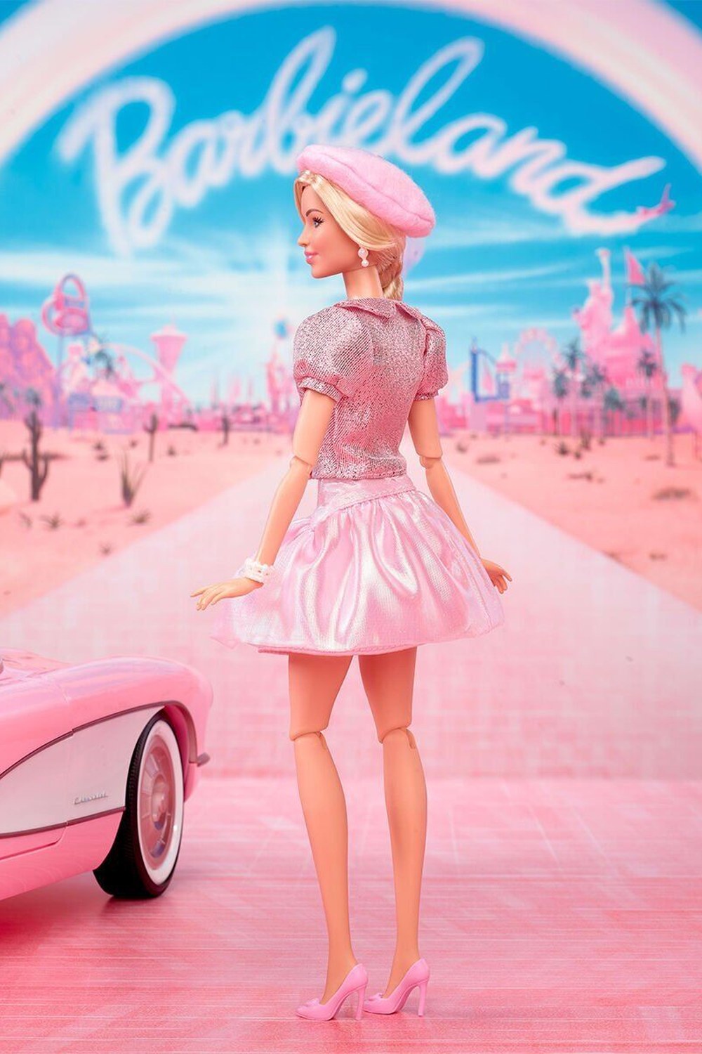 Barbie Movie - Pembe Bereli Barbie - 5