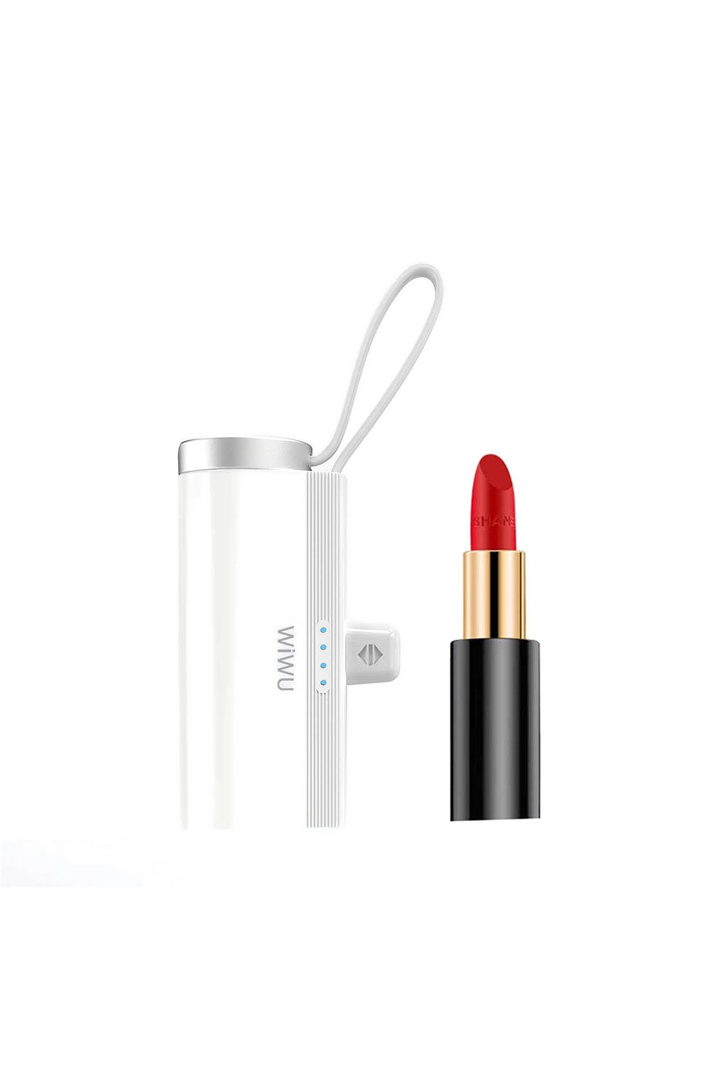 Wi-W026 Capsule 2'si 1 Arada Mini Standlı Askılı Type-C Pd Powerbank, 5000 Mah - 3
