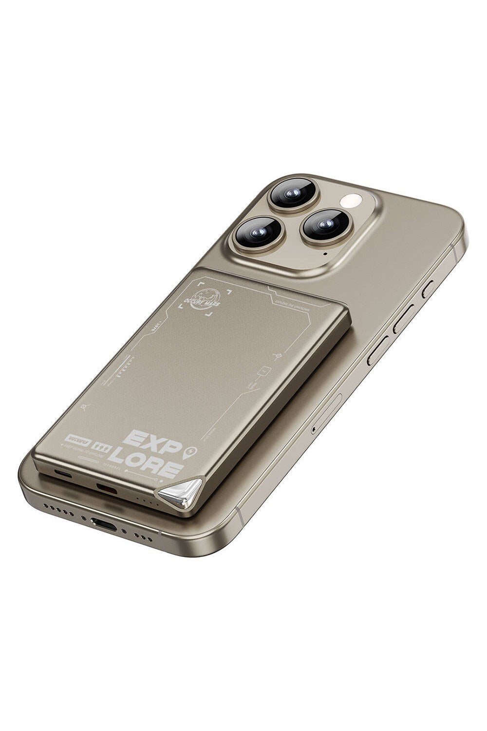 Wi-P019 Explore Serisi İnce Magsafe Powerbank, 15w 5000 Mah - 0