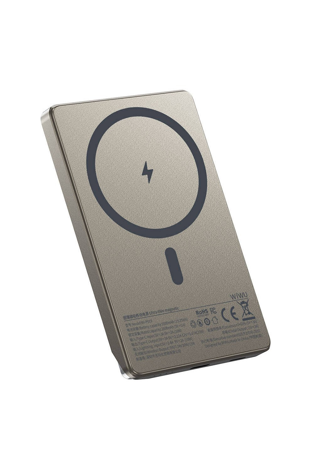 Wi-P019 Explore Serisi İnce Magsafe Powerbank, 15w 5000 Mah - 4