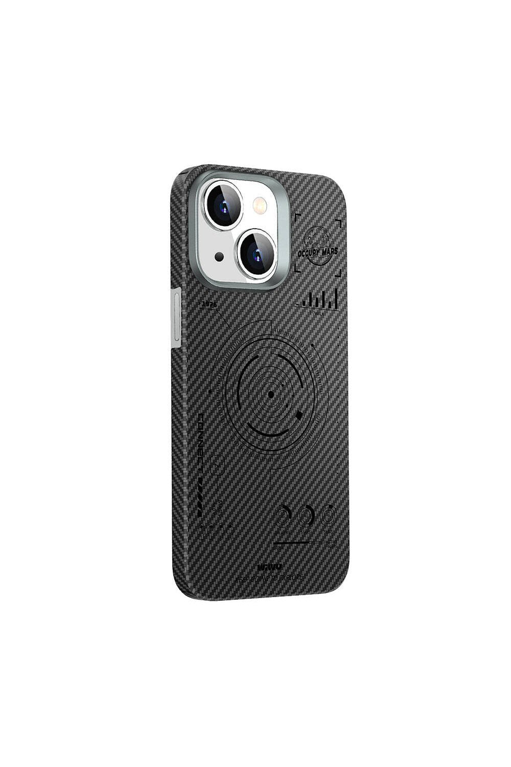 Karbon Fiber 600d Mars Kevlar Kılıf, Iphone 15 - 3