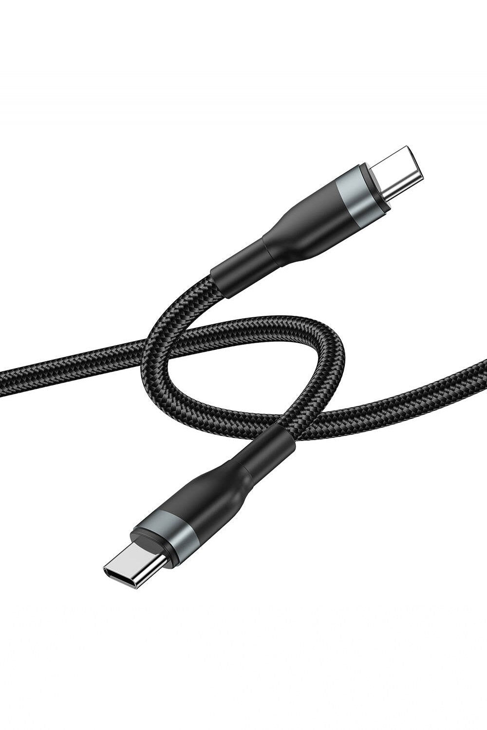 Concise Wi-C033 3'lü Type-C - Type-C Şarj Kablosu Seti, Gri - 5
