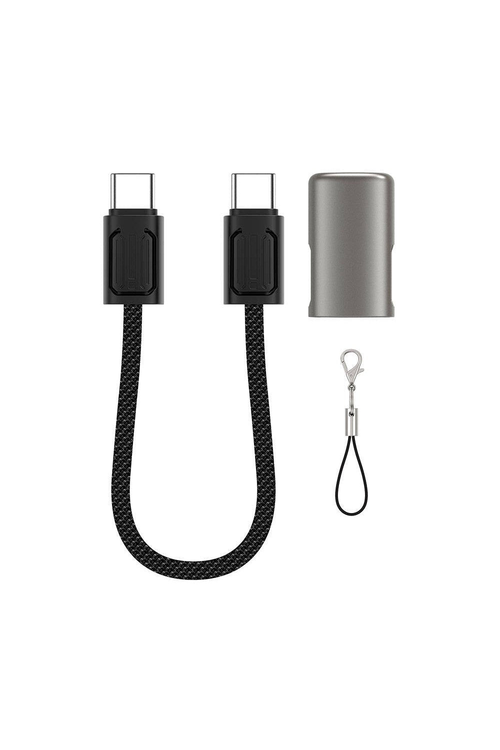 Wi-C040 Concise Serisi Type-C - Type-C Şarj Ve Data Kablosu, 100 W, 15 Cm - 1