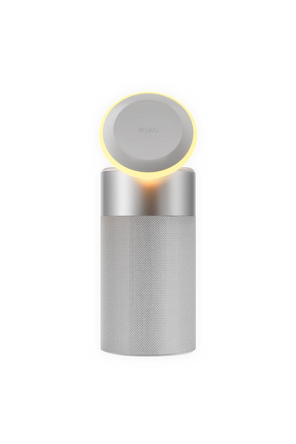 Wi-W022 Ambiyans Işıklı Kablosuz Şarj Standlı Bluetooth Hoparlör - 0