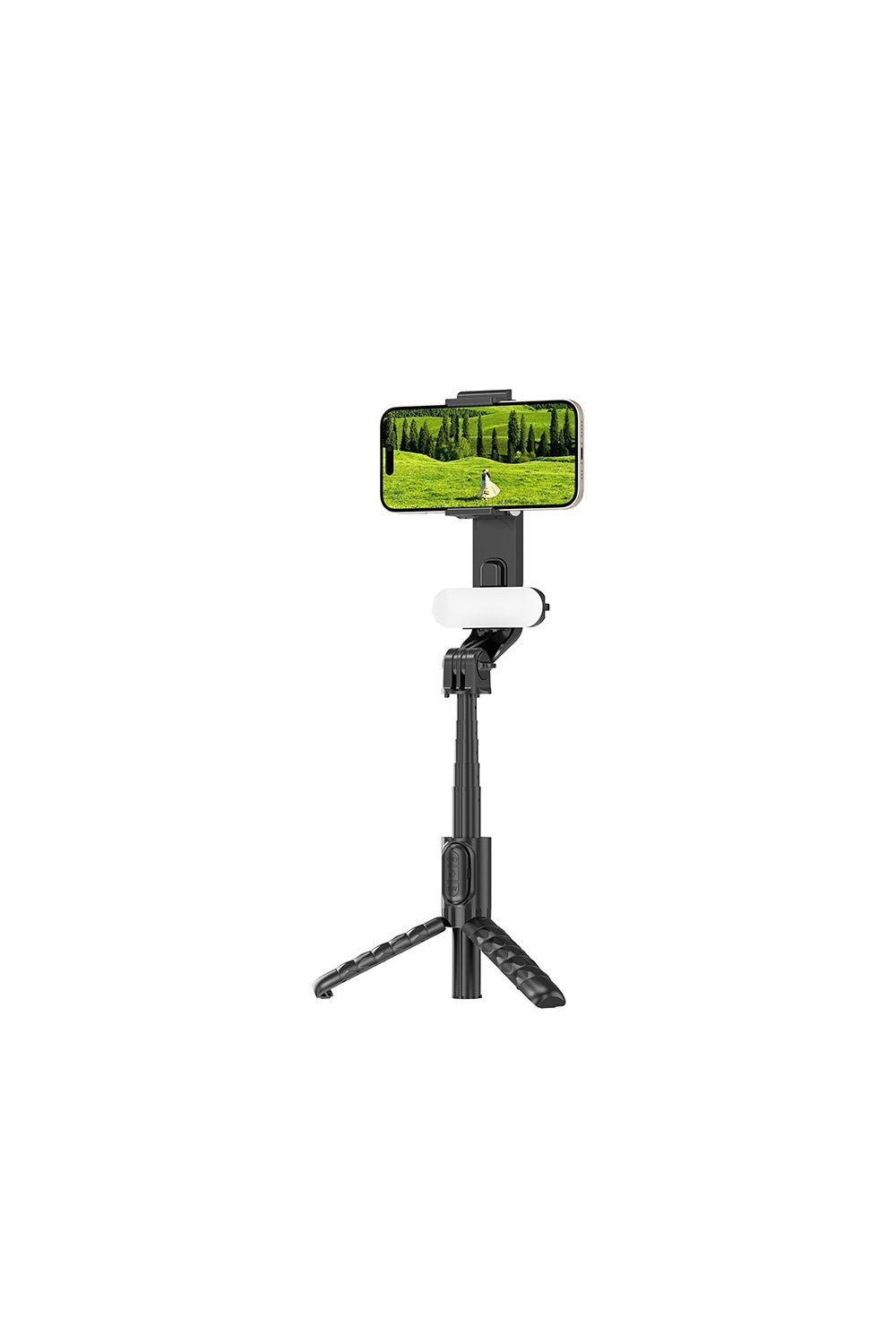 Wi-Se013 Dolgu Işıklı Teleskopik Tripod Ve Mini Selfie Çubuğu - 5